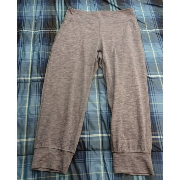 Lululemon Gray Athletic Leggings Size 8 - Picture 1 of 5